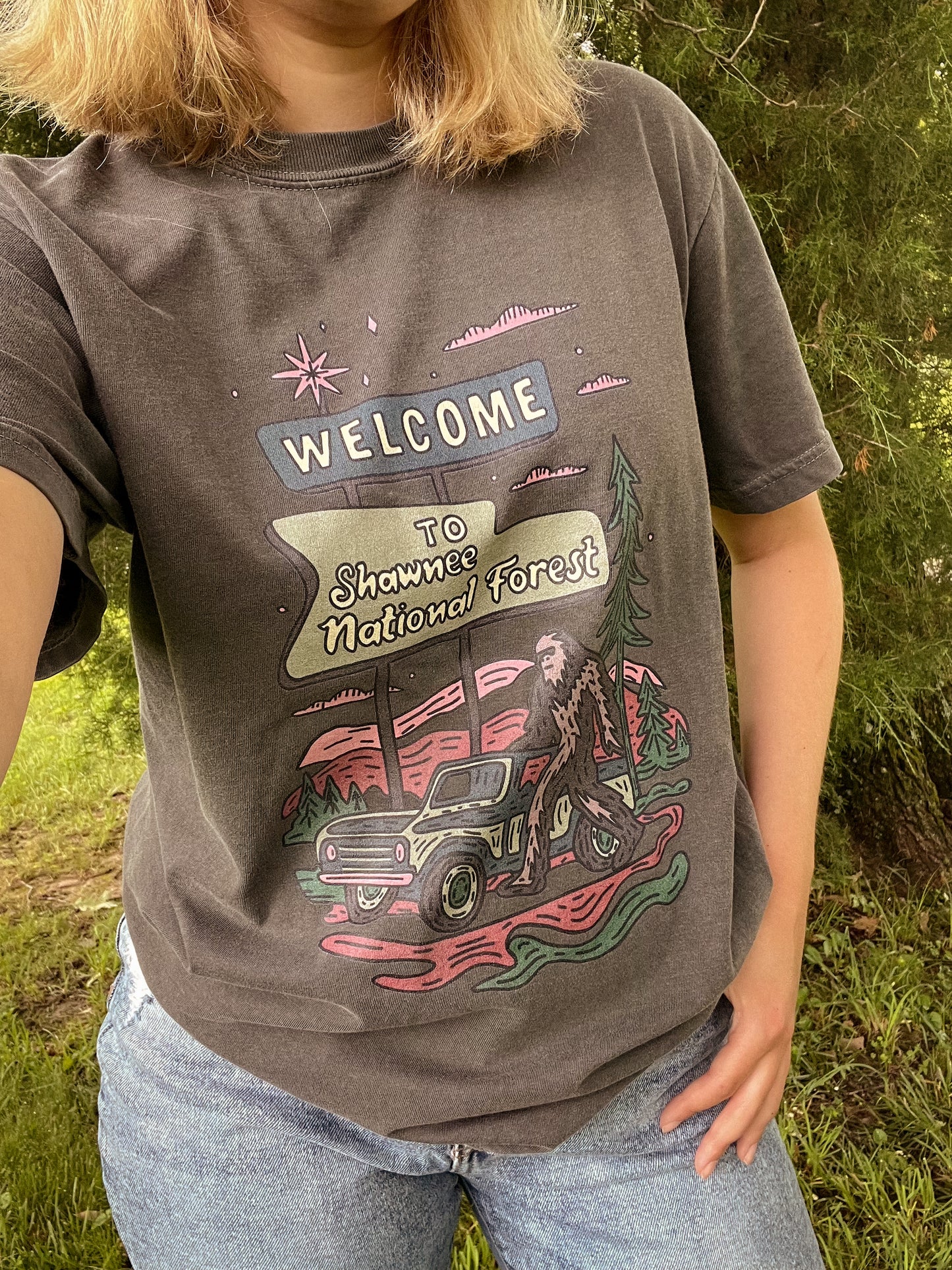 Retro Shawnee National Forest Tee