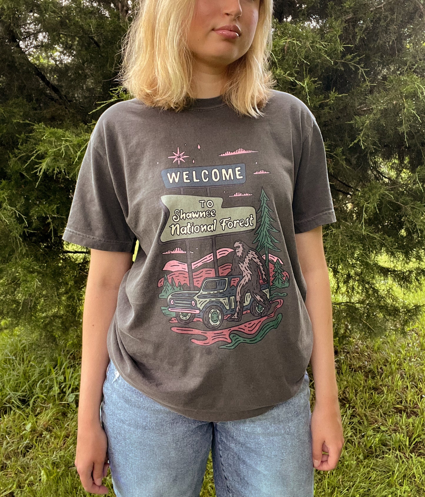 Retro Shawnee National Forest Tee