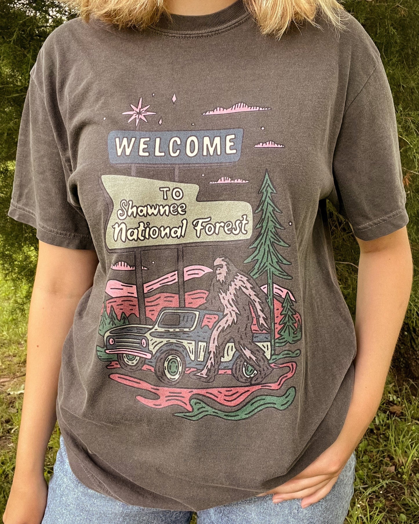 Retro Shawnee National Forest Tee