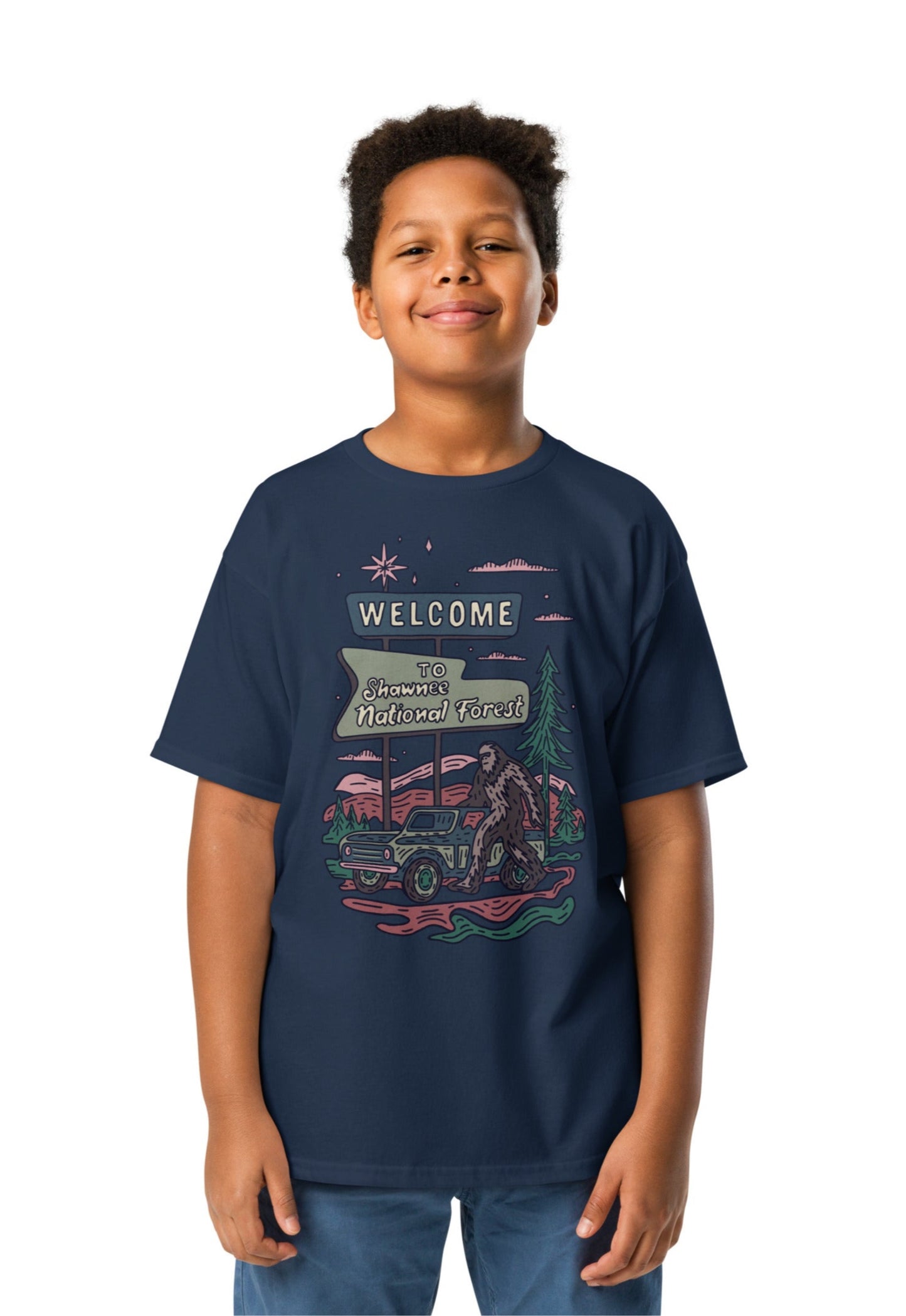 Youth Retro Shawnee National Forest Tee