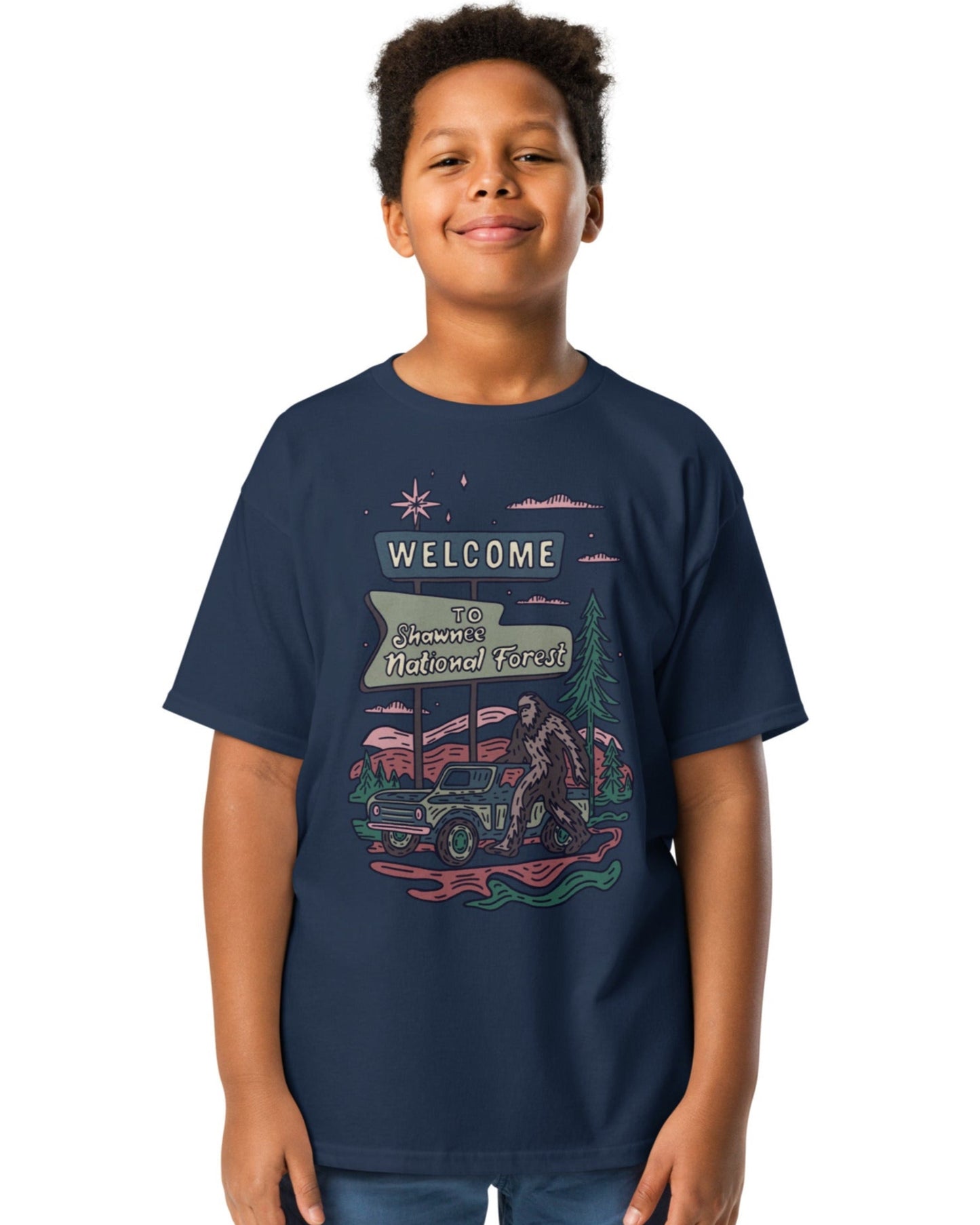 Youth Retro Shawnee National Forest Tee